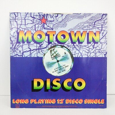 Lionel Richie Mowtown Disco Vinyl Single