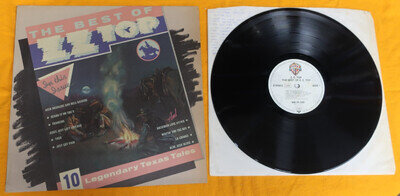 ZZ TOP The Best Of ZZ Top WARNER BROS. German, LP, Compilation WB 56 598