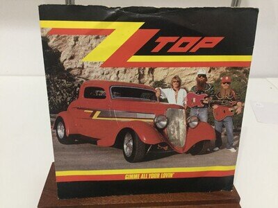 ZZ TOP GIMME ALL YOUR LOVIN' 7'' VINYL RECORD 1983