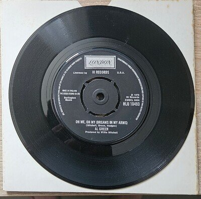 AL GREEN OH ME OH MY (DREAMS IN MY ARMS)