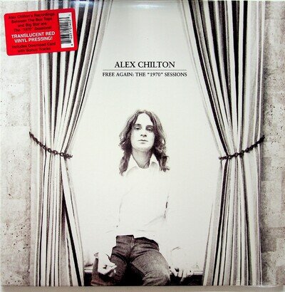 ALEX CHILTON Free Again: The "1970" Sessions LP (NEW 2012 Red Vinyl) BIG STAR
