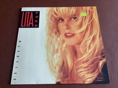 Lita Ford: Stiletto - original 1990 vinyl / LP - PL82090