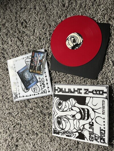 Twelfth Night Smiling at Grief.... Revisited Red Vinyl LP Neo-prog Marillion etc