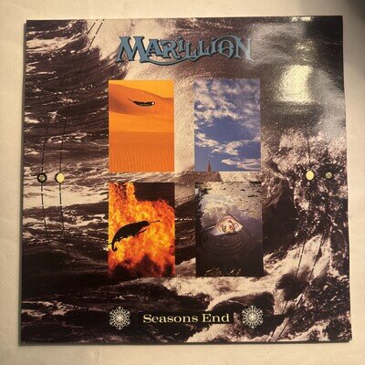 Marillion Seasons End Vinyl LP 1989 Original UK Album EMI - EMD 1011 NM/EX