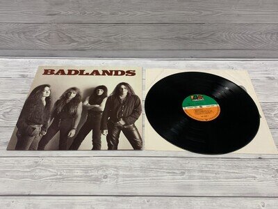 Badlands – Self Titled LP 1989 Hard Rock Heavy Metal Vinyl Album