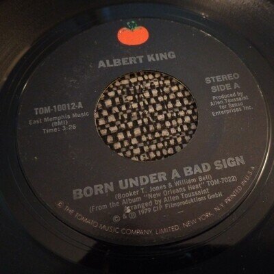 ALBERT KING: i got the blues / born under a bad sign TOMATO 7" Single 45 RPM