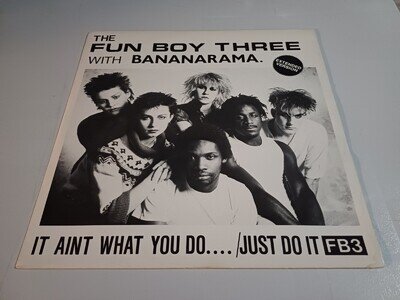 FUN BOY THREE BANANARAMA It Ain't What You Do 1982 UK 12" vinyl single Terry Hal