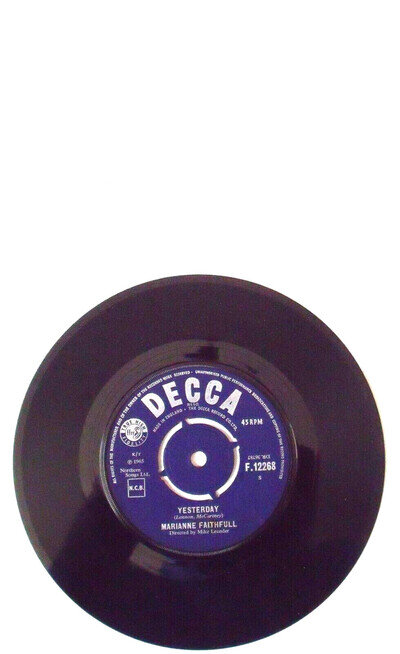 Marianne Faithfull - Yesterday - 7" Vinyl, 1st Pressing Excellent