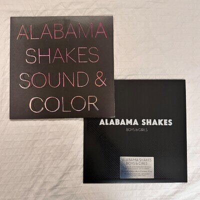 Alabama Shakes Coloured Vinyl - Sound & Color / Boys & Girls Limited Edition