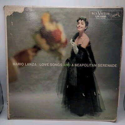 Mario Lanza - Love Songs and a Neapolitan Serenade - RCA Victor Record LM-1188