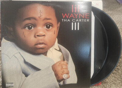Lil Wayne Tha Carter 3 2XLP vinyl 12"