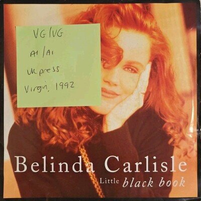 Belinda Carlisle Little Black Book Vinyl Record VG/VG ‎VS1428 1992