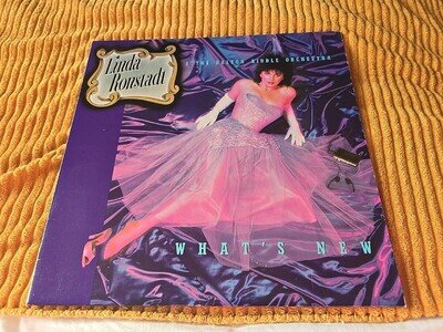 Linda Ronstadt - What's New 1983 Asylum Records vinyl LP with inner sleeve