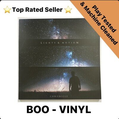 Lights & Motion "Chronicle" Vinyl Lp Record Purple Vinyl Post Rock Nm / Nm