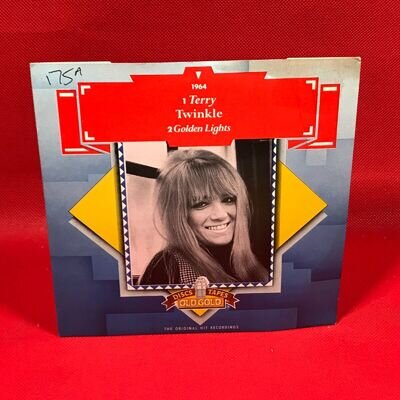 TWINKLE Terry 1980 UK 7" vinyl single Golden Lights 45 record OG9027
