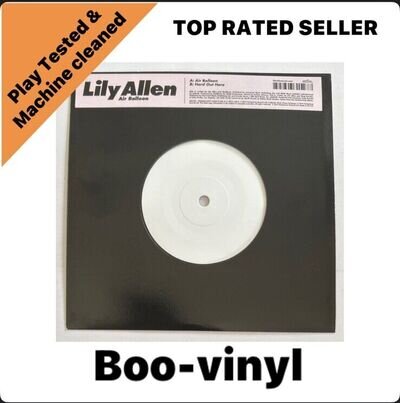 Lily Allen - Air Balloon 7” Limited Edition White Label Vinyl Record NM / EX Con