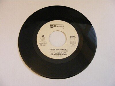 Levon Helm & RCO All Stars. Milk Cow Boogie - Mono / Stereo. Promo. US import.
