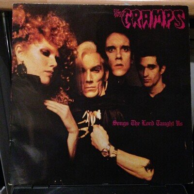 THE CRAMPS Songs The Lord Taught Us 1984 Illegal Vinyl LP Psychobilly Rockabilly