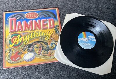 The Damned -anything L.p RARE IRISH PRESS . Rare Punk