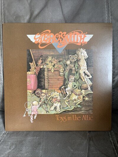 AEROSMITH TOYS IN THE ATTIC 12" VINYL ALBUM RECORD LP USED NM CONDITION REISSUE