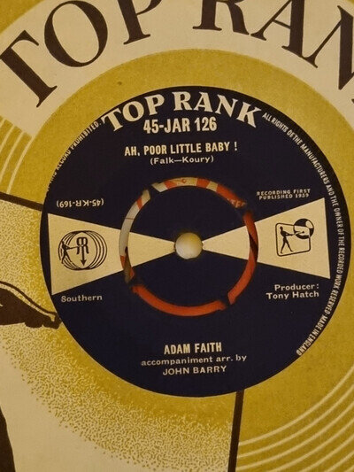 Adam Faith, Ah, poor little baby ! EX-