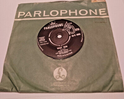 Adam Faith "What Have I Got + What Now" 7" vinyl 1963 Parlophone 45-R 4990