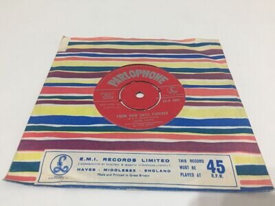 ADAM FAITH FROM NOW UNTIL FOREVER 7" VINYL RECORD 1959