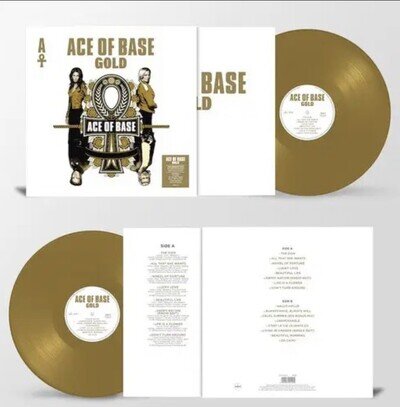 Ace Of Base - Gold VINYL Sealed Inc The Sign & Happy Nation, All That She Wants