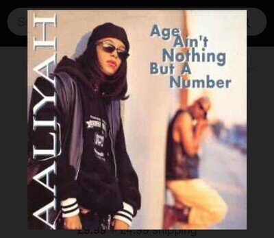 Aaliyah - AGE AIN'T NOTHING BUT A NUMBER 2xLP Vinyl album - 1994 UK Original