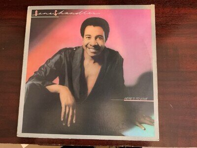 GENE CHANDLER. HERE'S TO LOVE. VINYL LP. 1981.