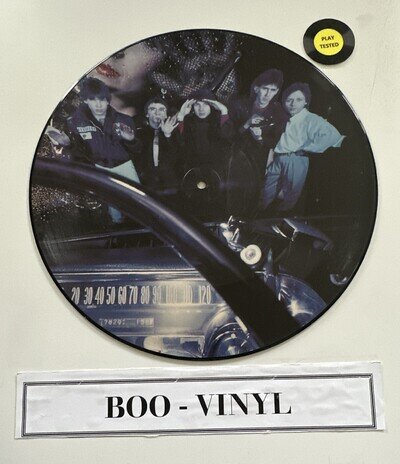 The Cars. Since You're Gone. 12"Vinyl Single Picture Disc 1982 EX / EX Condition
