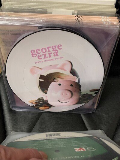 MIXED 7" VINYL - JOB LOT x 39 UNITS NEW UNPLAYED WHOLESALE BULK POP ROCK INDIE