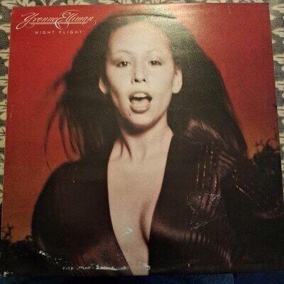 YVONNE ELLIMAN "NIGHT FLIGHT" VINYL LP 1978 VG+ (+ PHOTO)