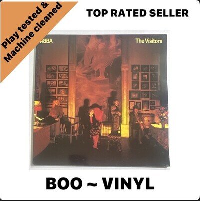ABBA – The Visitors - Vinyl Lp Record Uk Issue EX / EX Condition