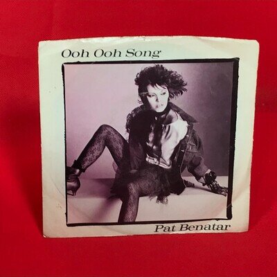 PAT BENATAR Ooh Ooh Song 1984 USA 7" vinyl single La Canción Ooh Ooh Spanish