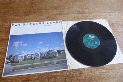 Pat Metheny Group - American Garage German 1979 1st ECM 1155 Fusion Jazz LP