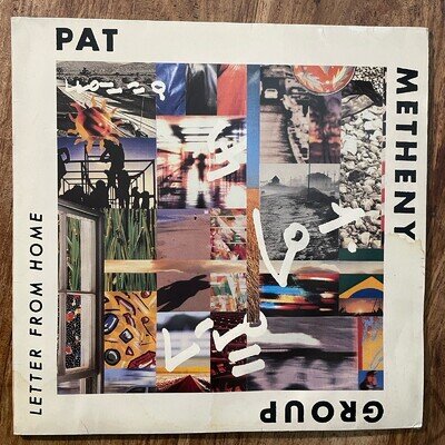 PAT METHENY GROUP - LETTER FROM HOME NR MINT VINYL LP /INNER/ FIRST PRESSING 89