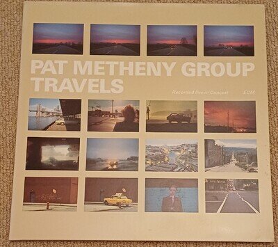 Pat Metheny Group Travels 1983 Double LP ECM 1252/53 W. Germany