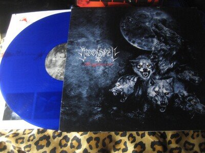 MOONSPELL wolfheart BLUE VINYL LP 2010 PRESS sentenced katatonia