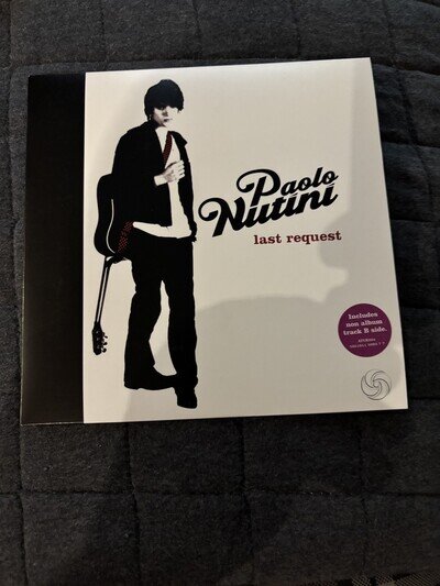 Paolo Nutini Last request 7” Vinyl rare new never played 1st released single