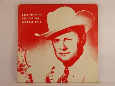 BILL MONROE BLUE GRASS SPECIAL BS 3 (390) 16 Track LP including Picture Sleeve