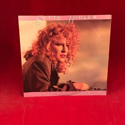 BETTE MIDLER From A Distance 1990 UK 7" vinyl single original 45