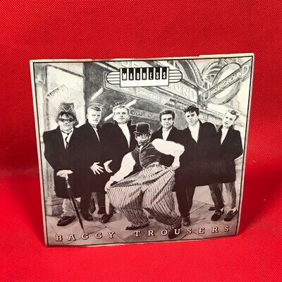 MADNESS Baggy Trousers 1980 UK 7" vinyl single original stiff records Suggs