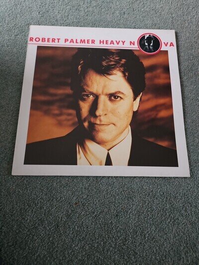 Robert Palmer Heavy Nova LP Vinyl, UK EMI 1988 with Inner EMD1007