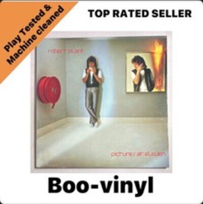 Robert Plant Pictures At Eleven Vinyl Lp Record 12” Rock Swan Song EX / VG