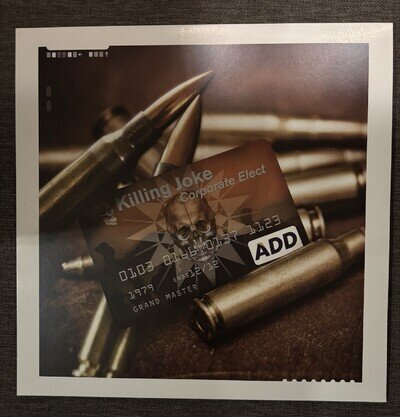 KILLING JOKE Corporate Elect Transparent Green Coloured 12” 45RPM Vinyl NEW