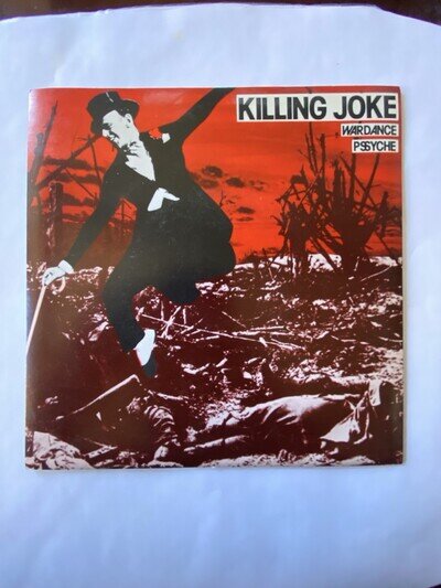 Killing Joke – Wardance / Pssyche - Malicious Damage 7" Vinyl 1981 UK - MD5.40