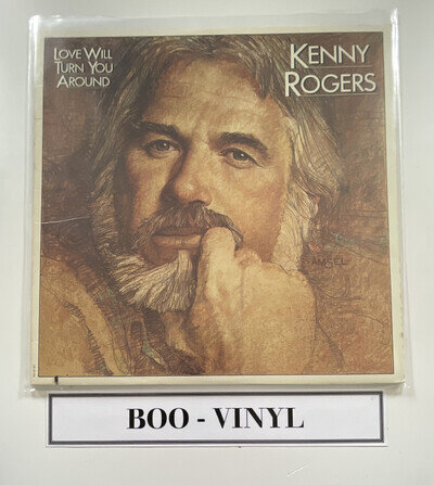 Kenny Rogers - Love Will Turn You Around lp vinyl record country EX / EX Con