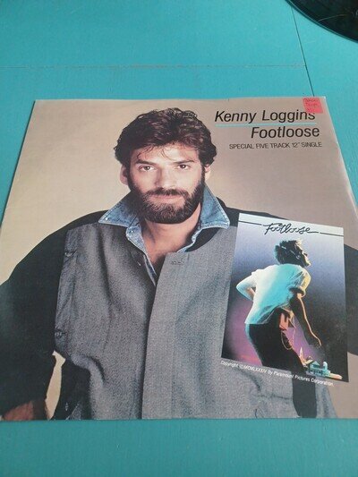 KENNY LOGGINS - Footloose - 1984 UK 5-track 12" vinyl single