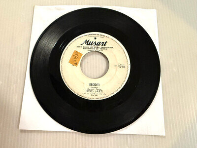 DINO SARTI Deciditi/Caio Caio Caio PROMO 7" 1958 Musart 2246 MEXICO IMPORT WLP